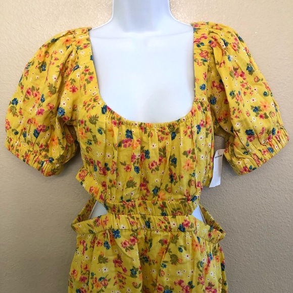 BILLABONG
Dare To Bare Floral Cut Out Mini Dress Size L - Picture 7 of 12
